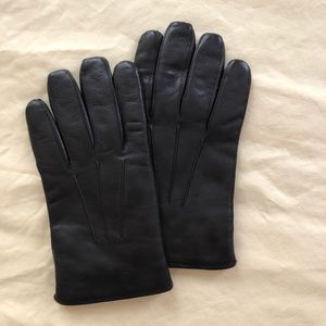 Men's Dark Brown Leather Gloves